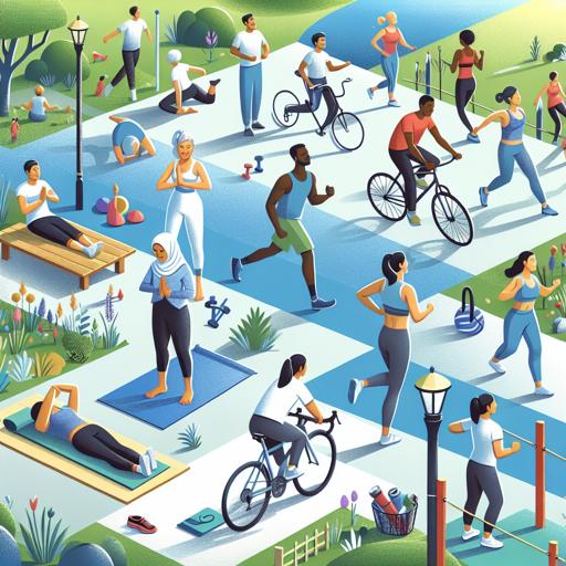 Social interaction and community building in outdoor exercise settings